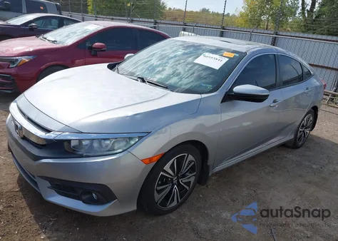 2017 Honda Civic Ex-L from USA, damaged, VIN 2HGFC1F70HH650368